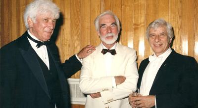 Elmer Bernstein con Jerry Goldsmith y John Scott