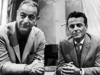 Burton Lane y el letrista Alan Jay Lerner