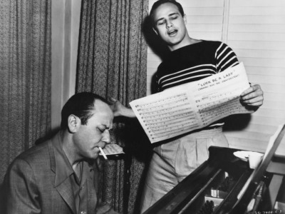 Frank Loesser y Marlon Brando
