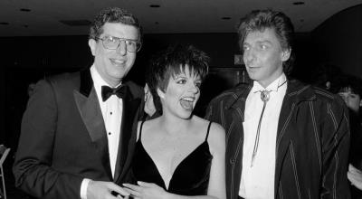 Marvin Hamlisch con Liza Minnelli y Barry Manilow