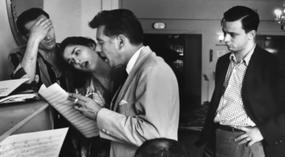 Stephen Sondheim y Leonard Bernstein West Side Story