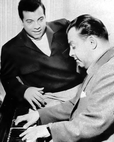 Nicholas Brodszky con Mario Lanza