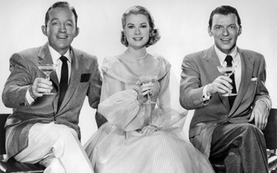 Bing Crosby, Grace Kelly and Frank Sinatra in "High Society"
1956 MGM
** I.V.