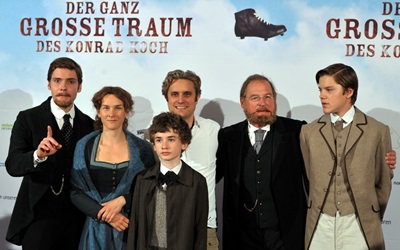 Dreharbeiten 'Der ganz große Traum des Konrad Koch'