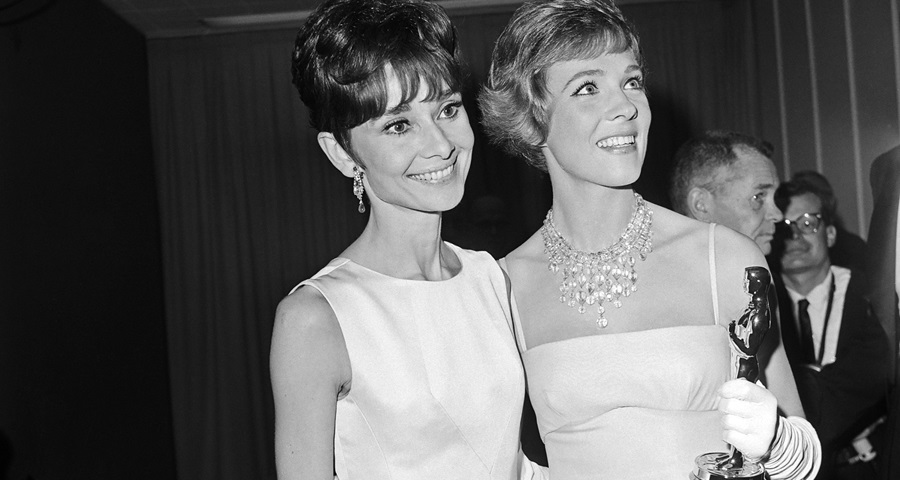 Julie andrews and Audrey Hepburn