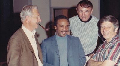 Jack Hayes, Quincy Jones, Leo Shuken y Elmer Bernstein