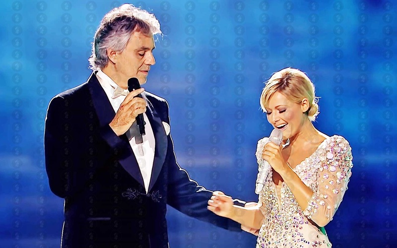Helene Fischer, Andrea Bocelli - the prayer